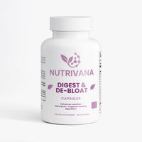 Nutrivana Digest & DeBloat™ – Women’s Digestive Enzyme Support