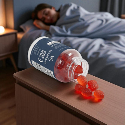 Nutrivana Deep Sleep Gummies – Passion Fruit Flavor – 60 Count (Adult)